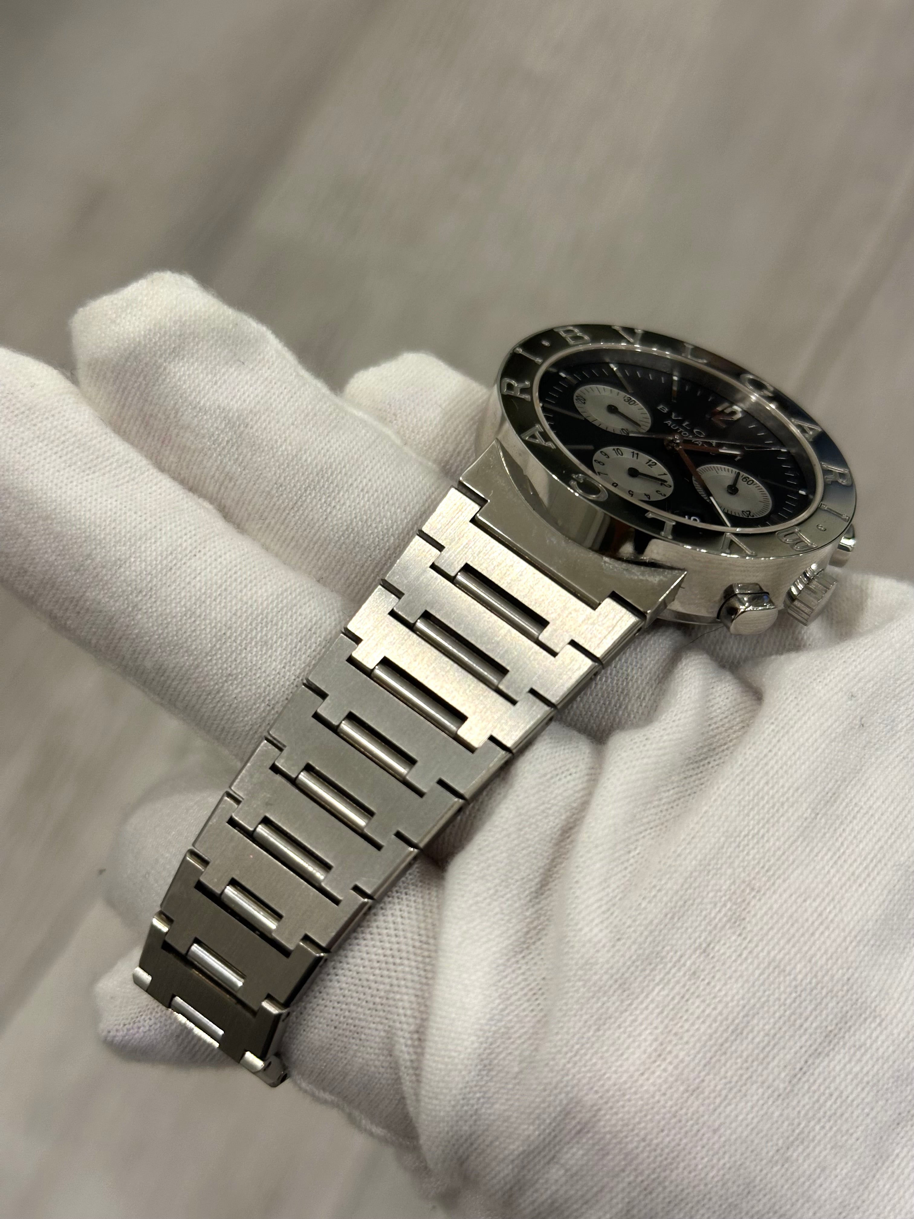 BVLGARI CHRONOGRAPH watch men automatic
