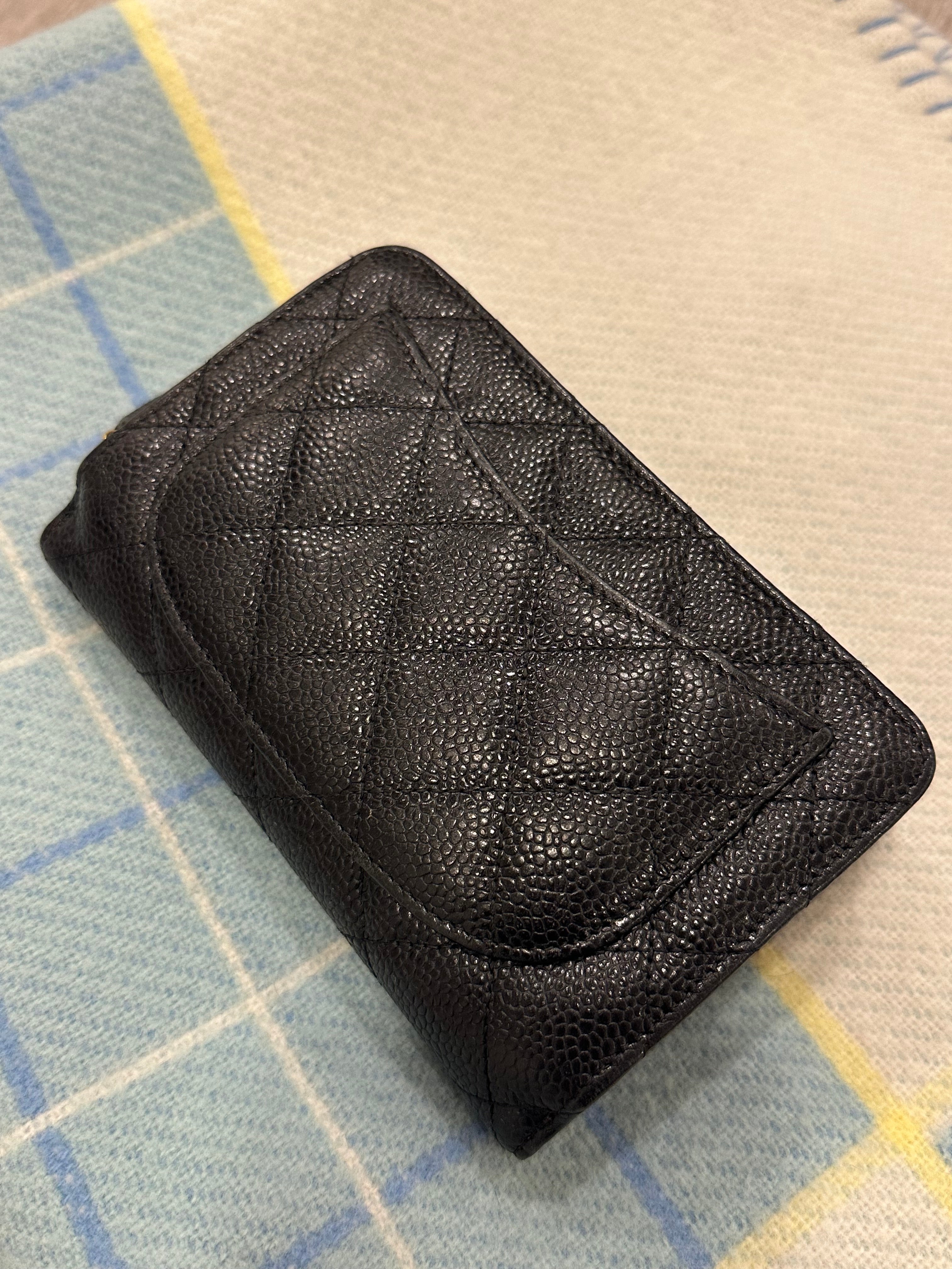 Chanel Caviar Black wallet