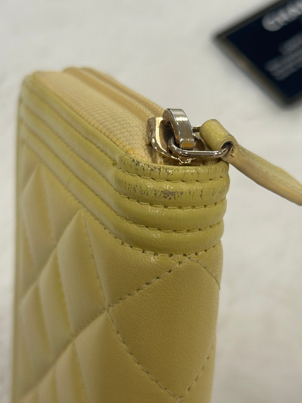 Chanel Boy Zippy Wallet