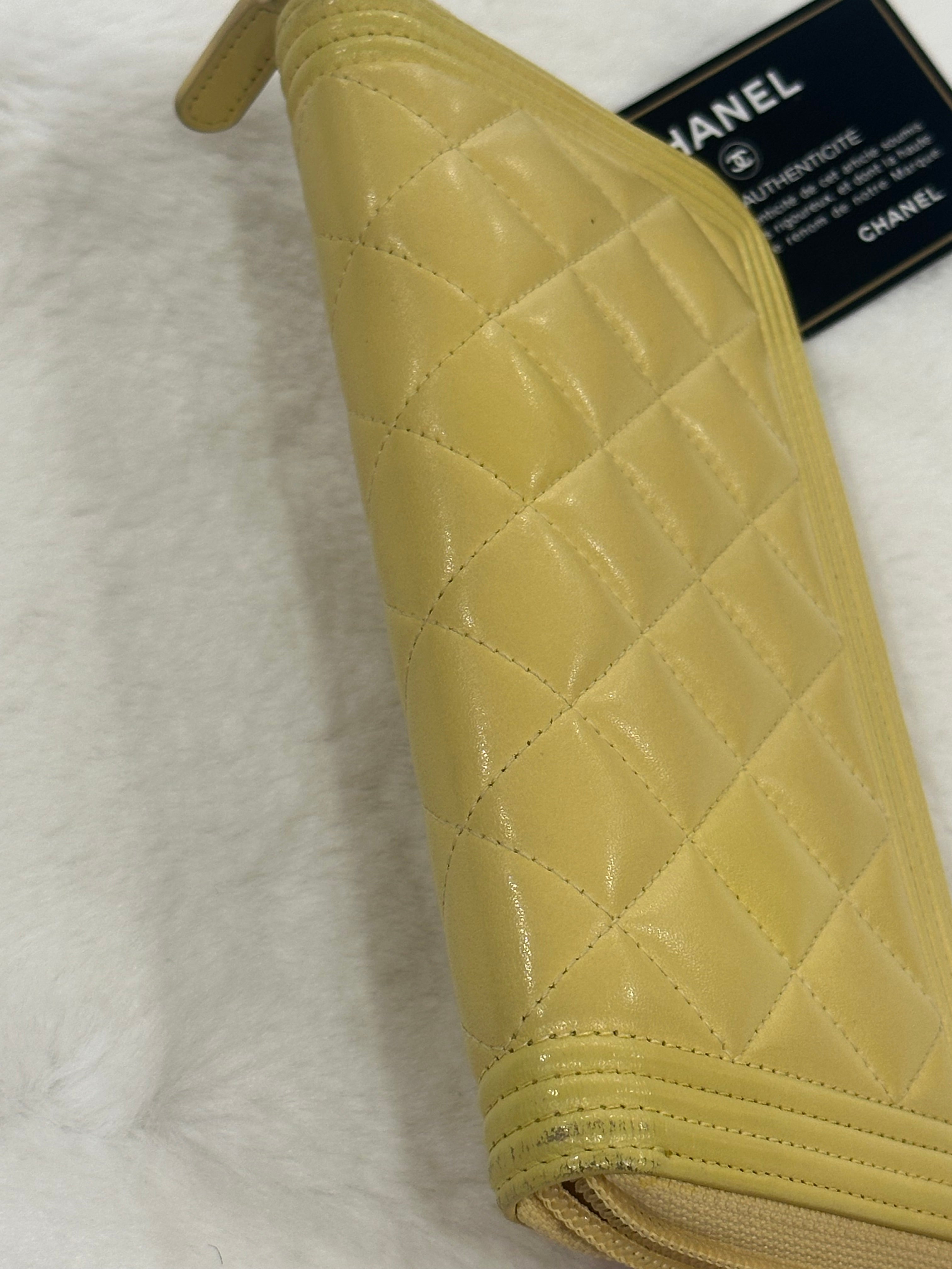 Chanel Boy Zippy Wallet