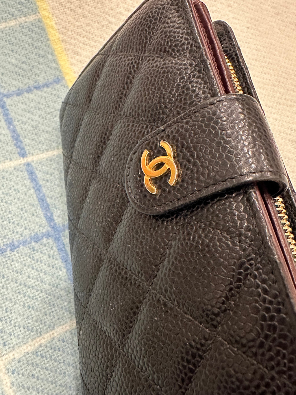 Chanel Caviar Black wallet