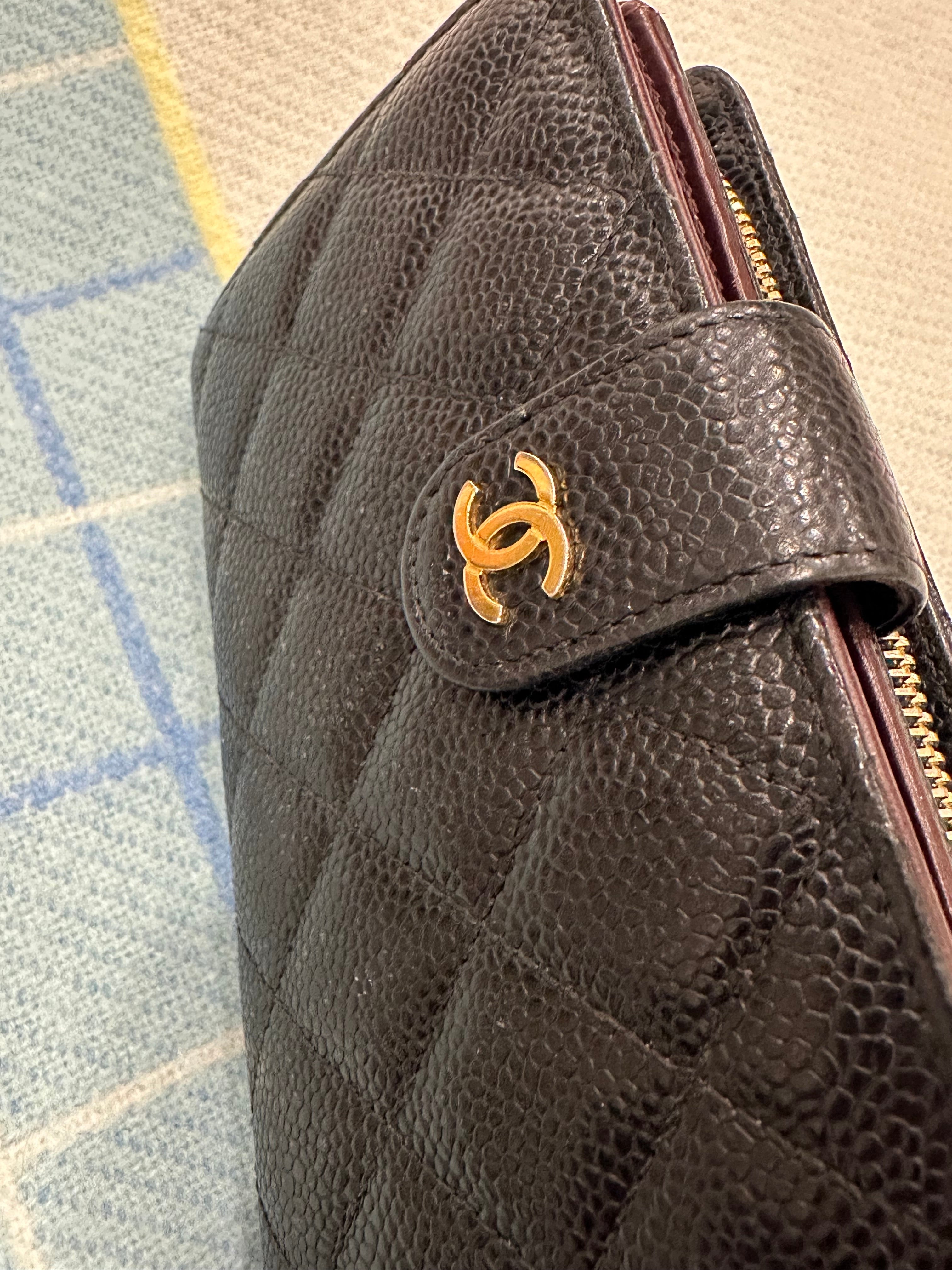 Chanel Caviar Black wallet