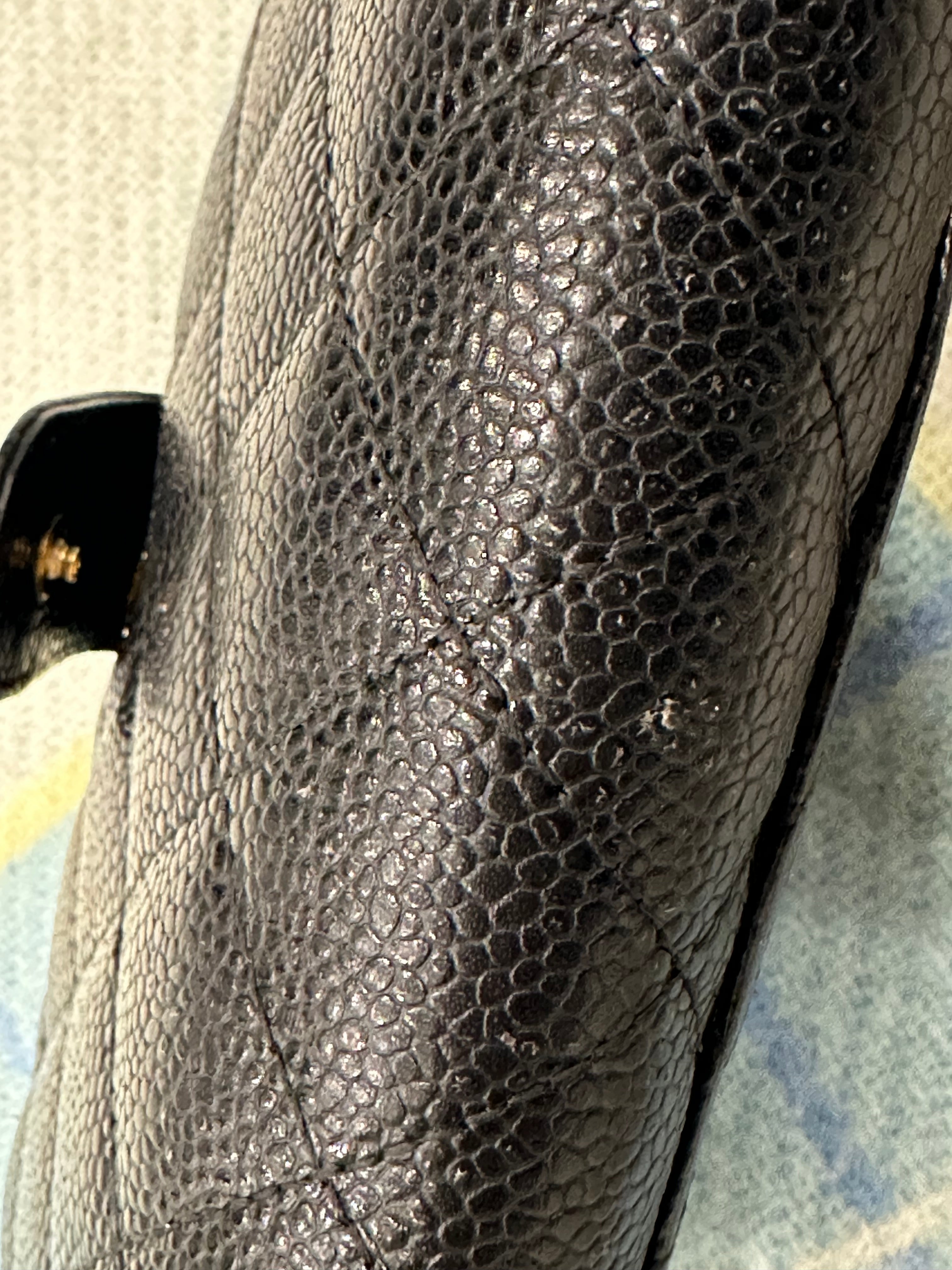 Chanel Caviar Black wallet