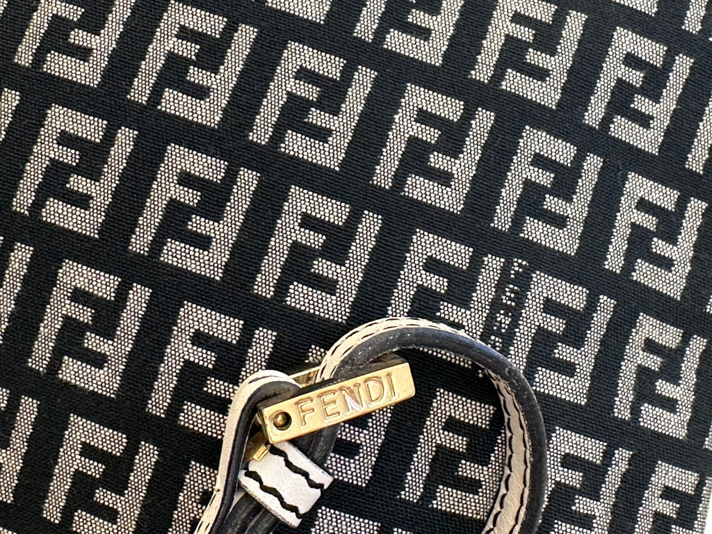 Fendi Zucchino Canvas crossbody Bag