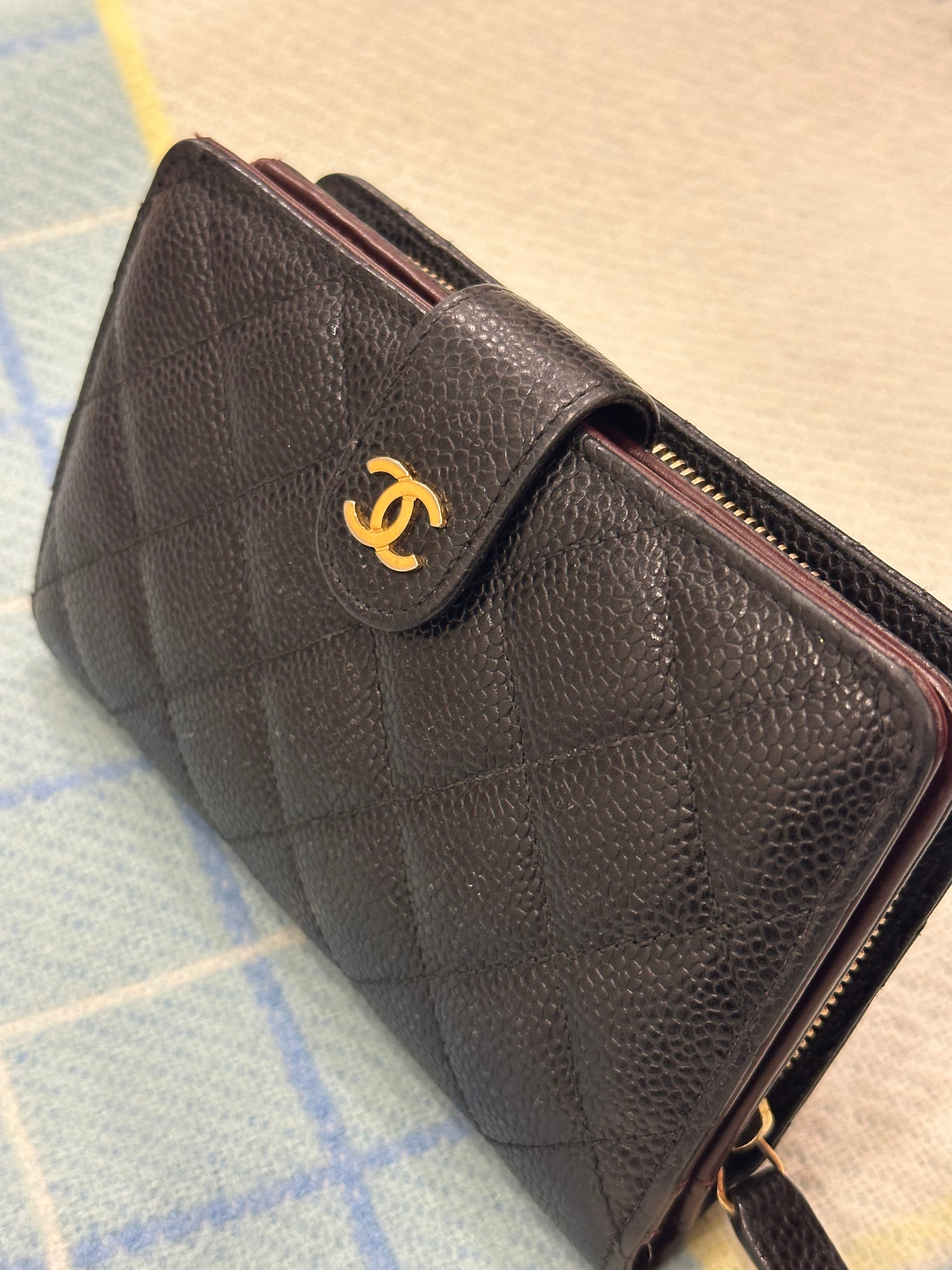 Chanel Caviar Black wallet