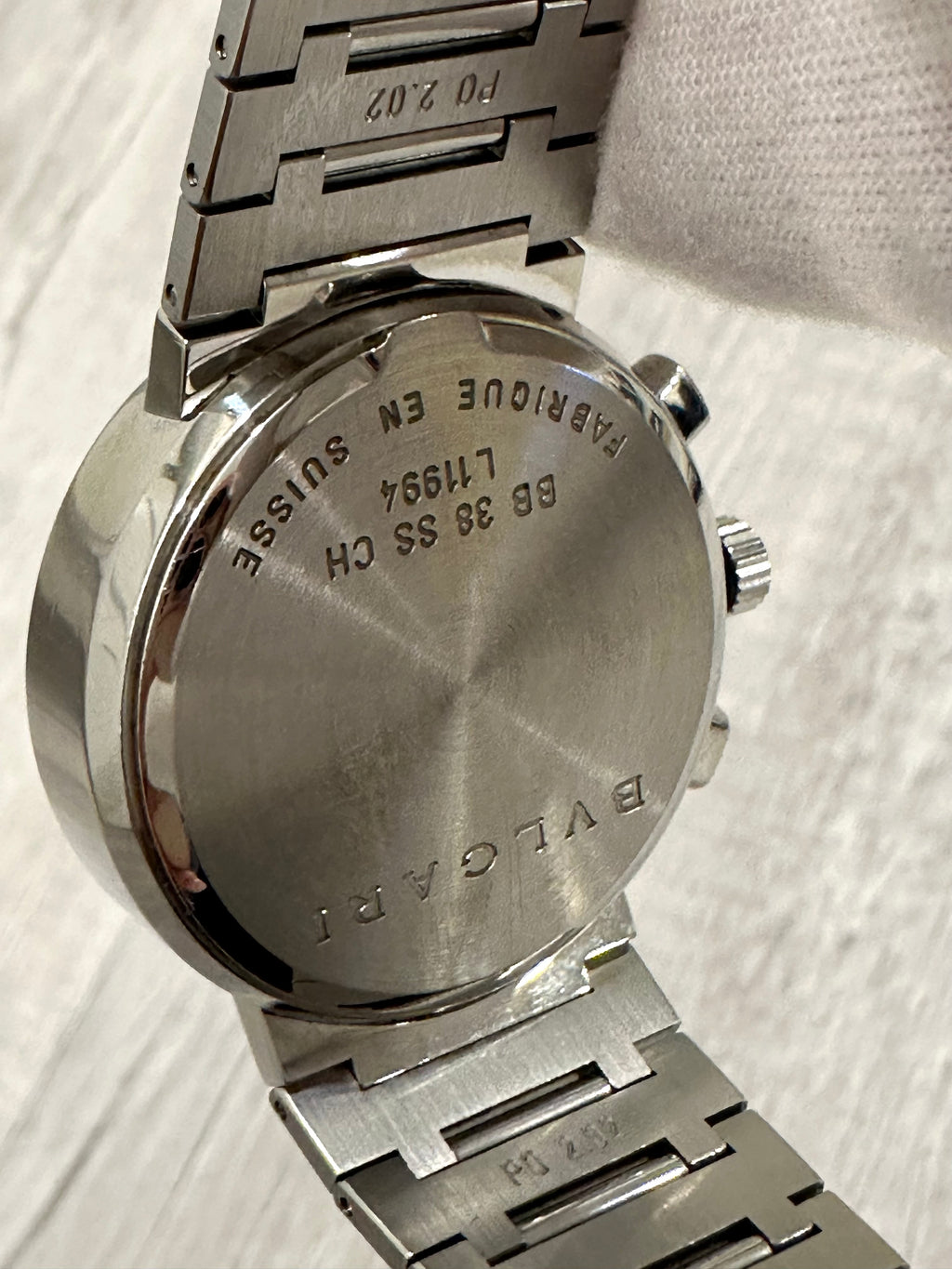 BVLGARI CHRONOGRAPH watch men automatic