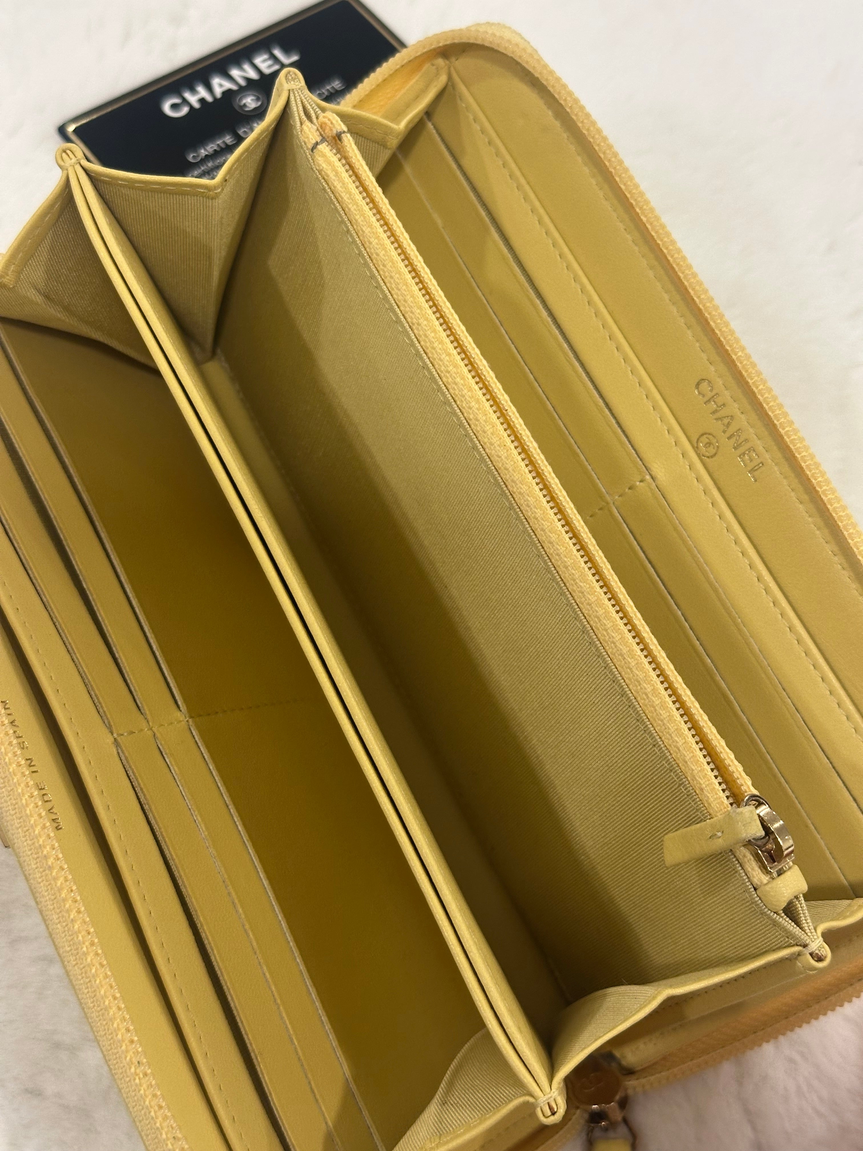 Chanel Boy Zippy Wallet